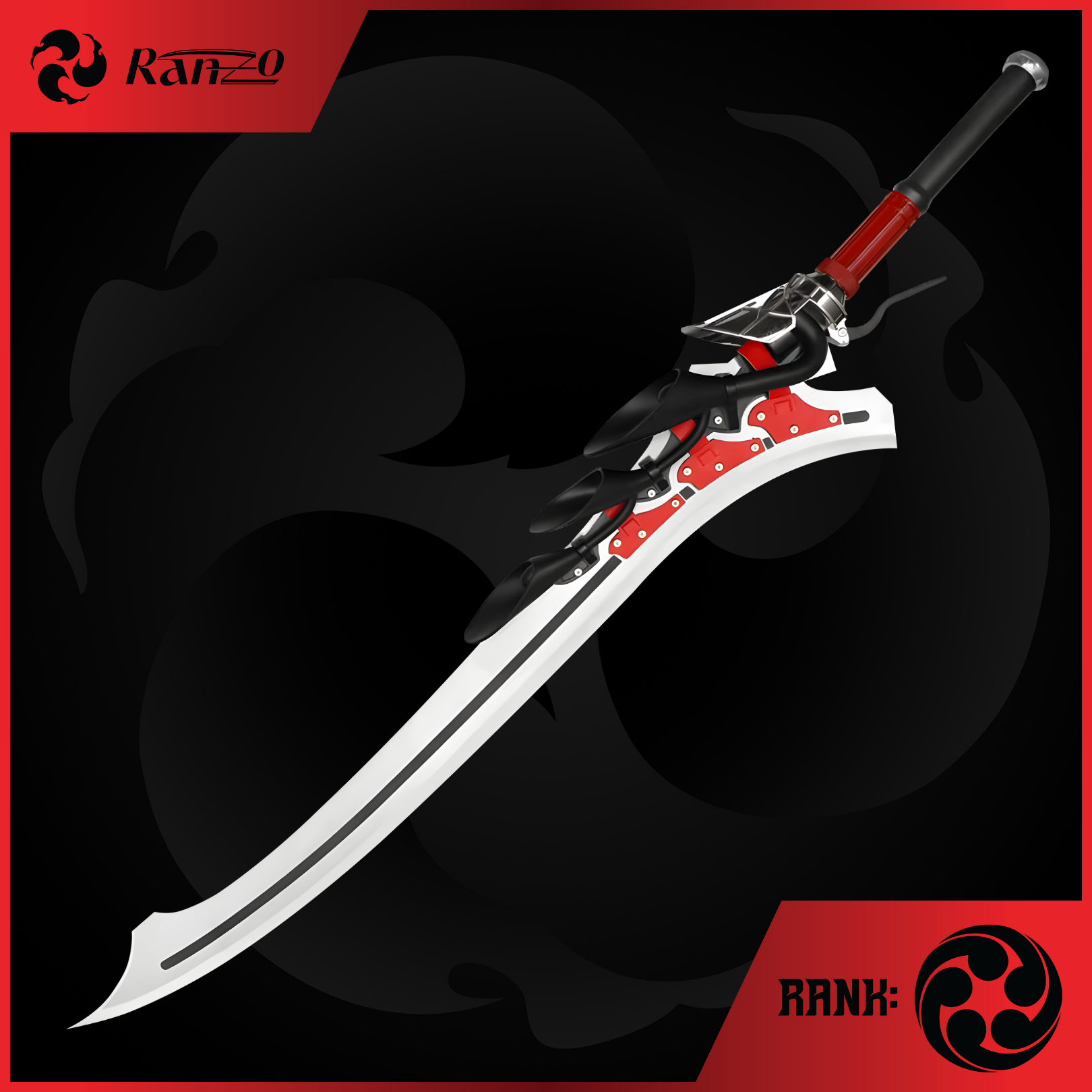 Nero: Red Queen V2 - Devil May Cry Sword – RAN-ZO Swords