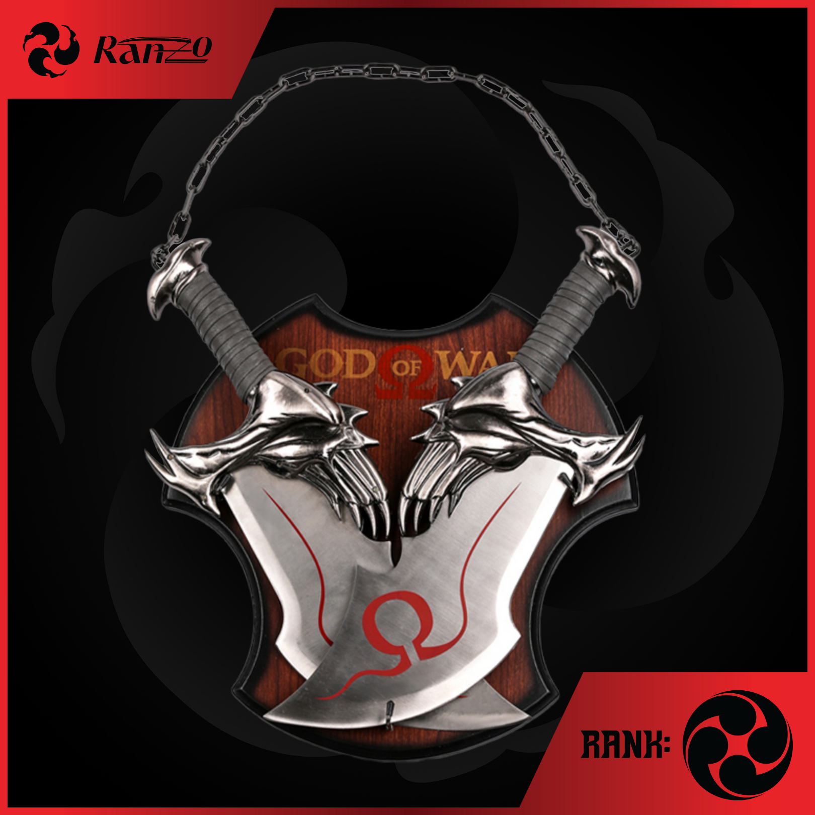 Kratos: Blade of Chaos V1 - God Of War Sword – RAN-ZO Swords