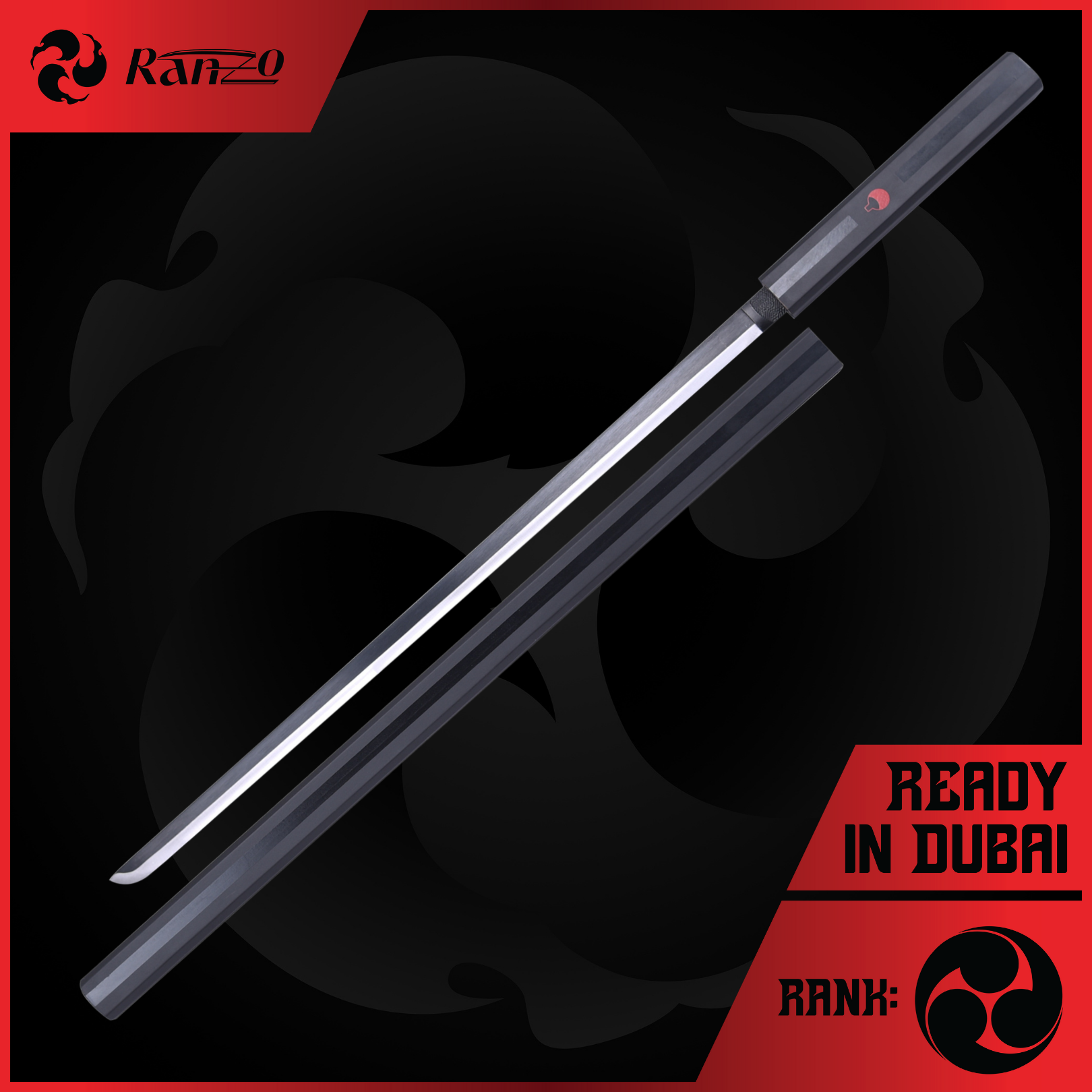 Sasuke Uchiha: Kusanagi V1 - RAN-ZO Swords