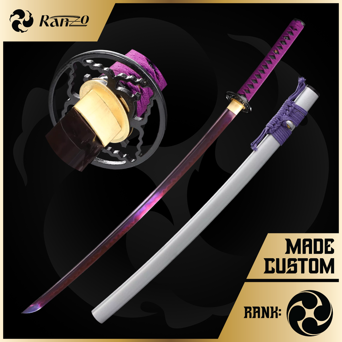 Elite RAN-ZO: Shikon no Kagayaki, a replica sword held in Dubai by RAN-ZO
