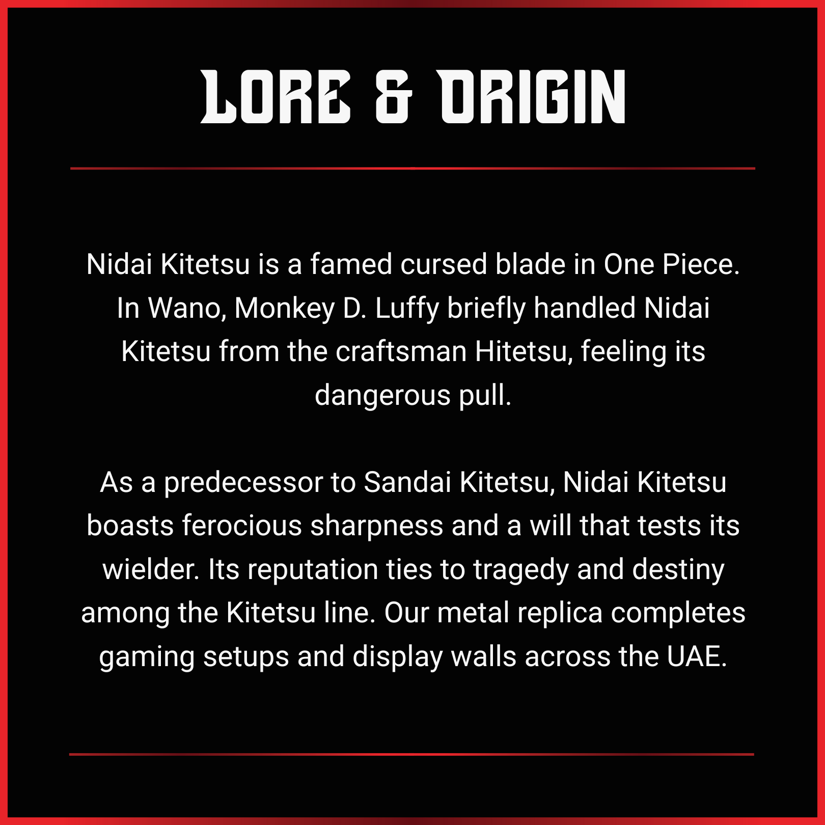 Monkey D. Luffy: Nidai Kitetsu