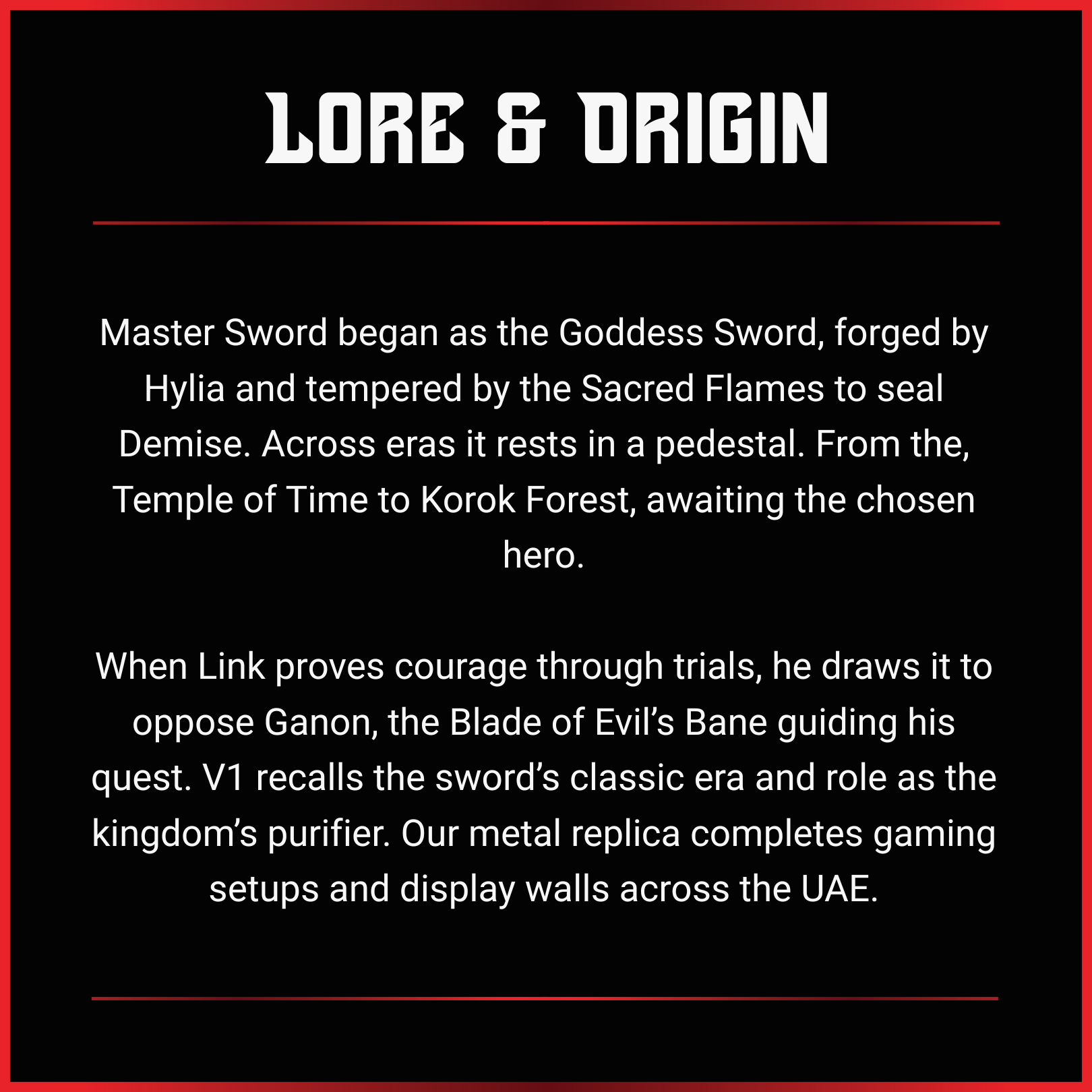 Link: Master Sword V1