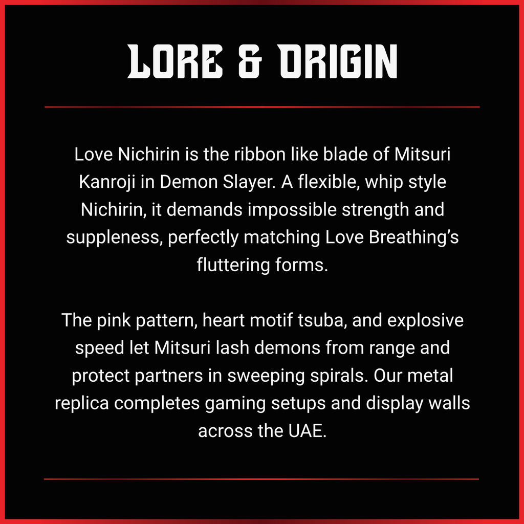 Mitsuri Kanroji: Love Nichirin