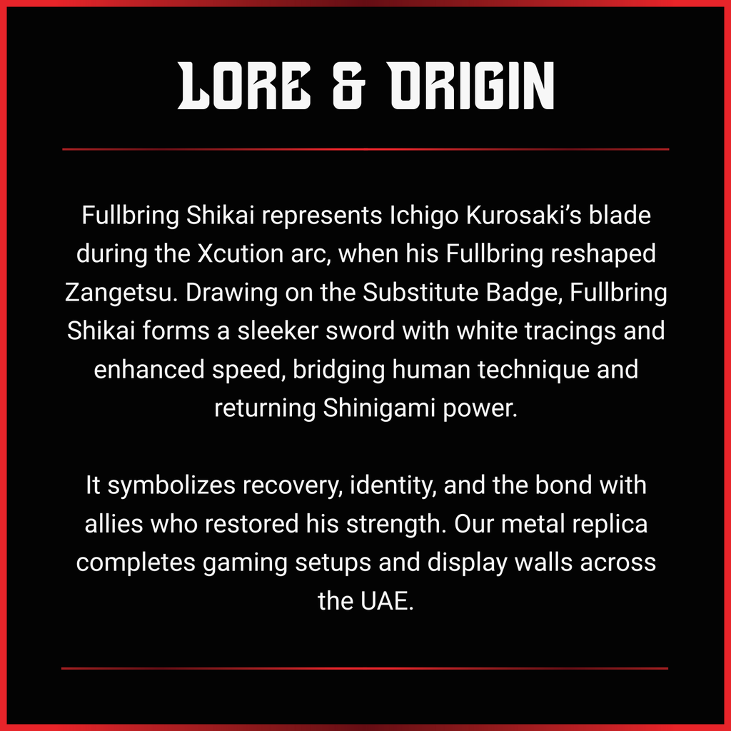 Ichigo Kurosaki: Zangetsu Fullbring Shikai