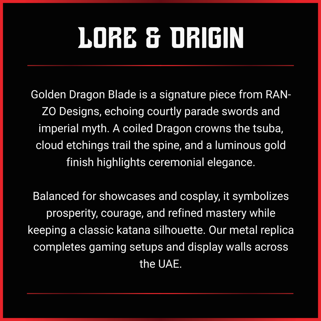RAN ZO: Golden Dragon Blade