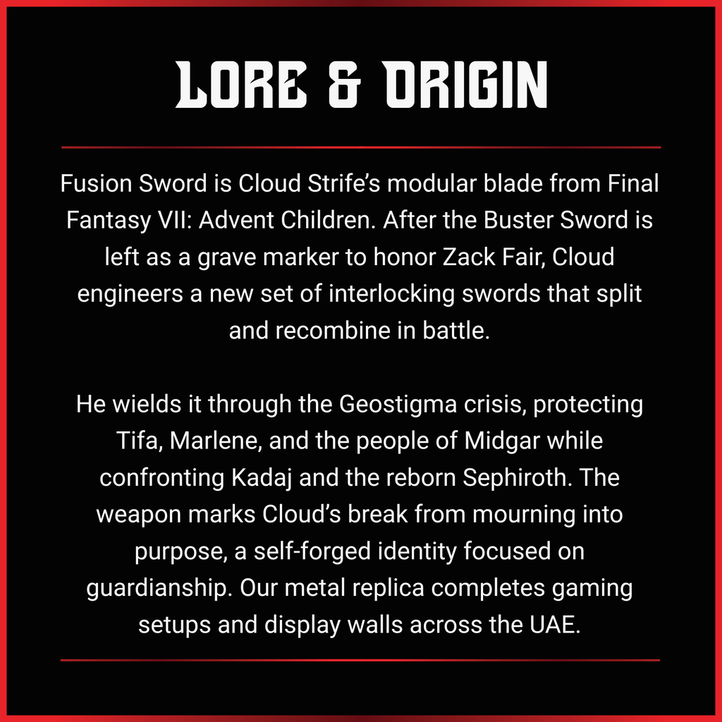 Cloud Strife: Fusion Sword