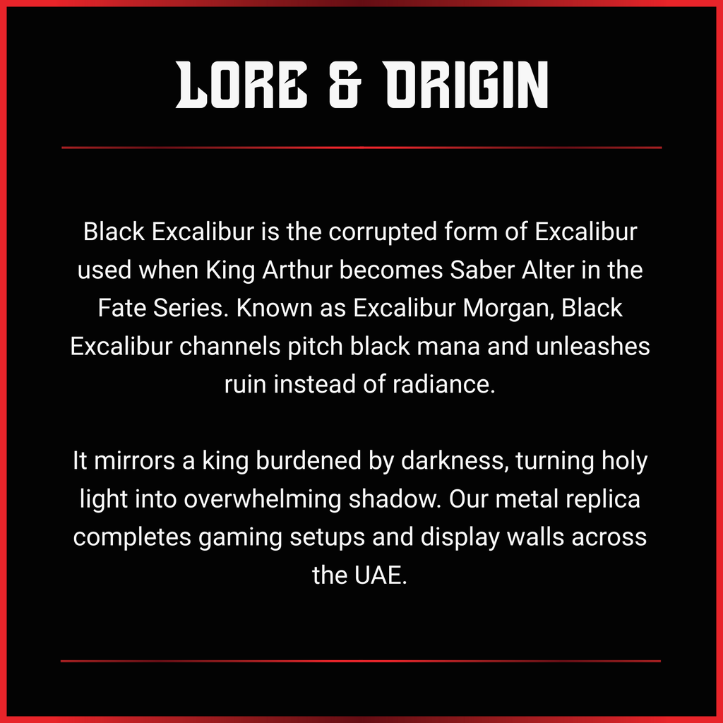 King Arthur (Fate): Black Excalibur