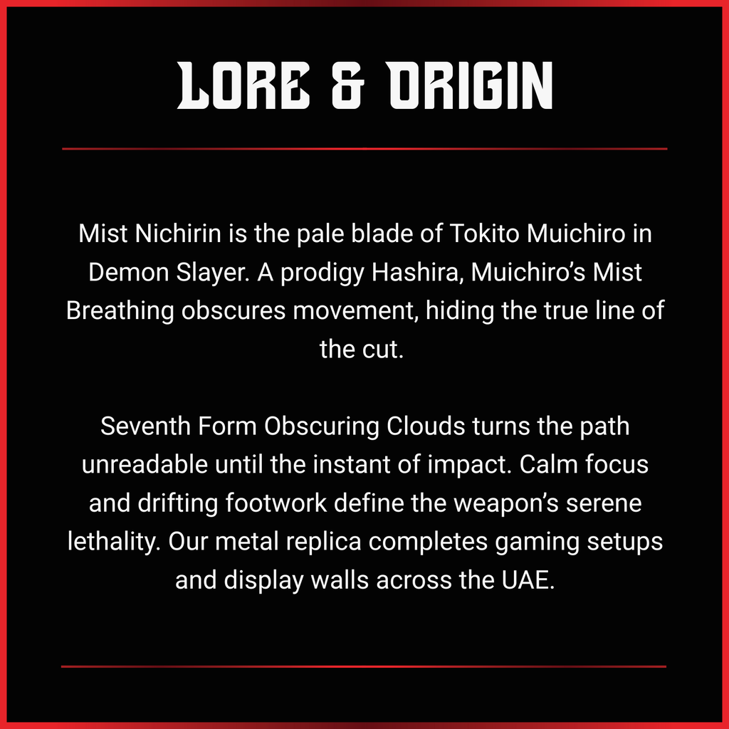 Tokito Muichiro: Mist Nichirin