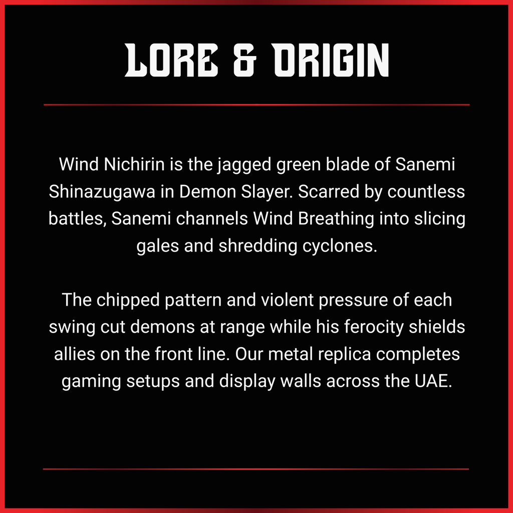 Sanemi Shinazugawa: Wind Nichirin