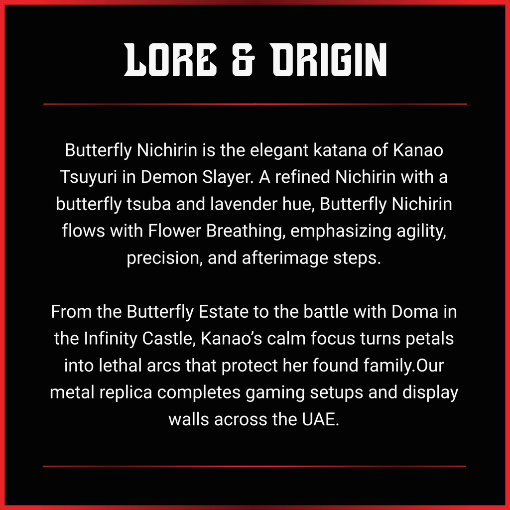 Kanao Tsuyuri: Butterfly Nichirin
