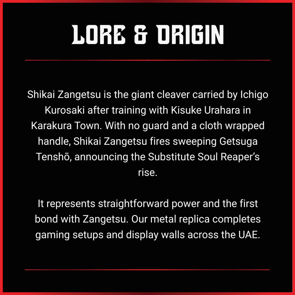 Ichigo Kurosaki: Zangetsu Shikai