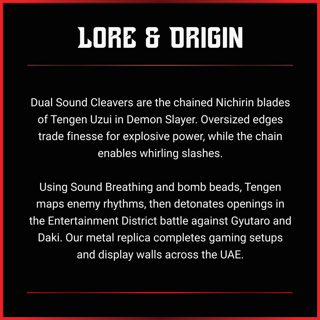 Tengen Uzui: Dual Sound Cleavers