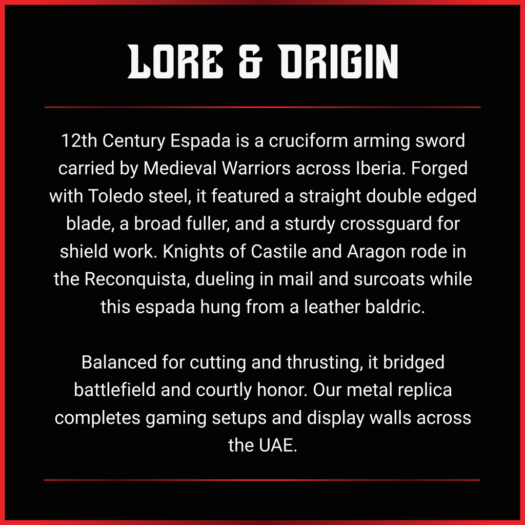 Knight Templers: 12th Century Espada