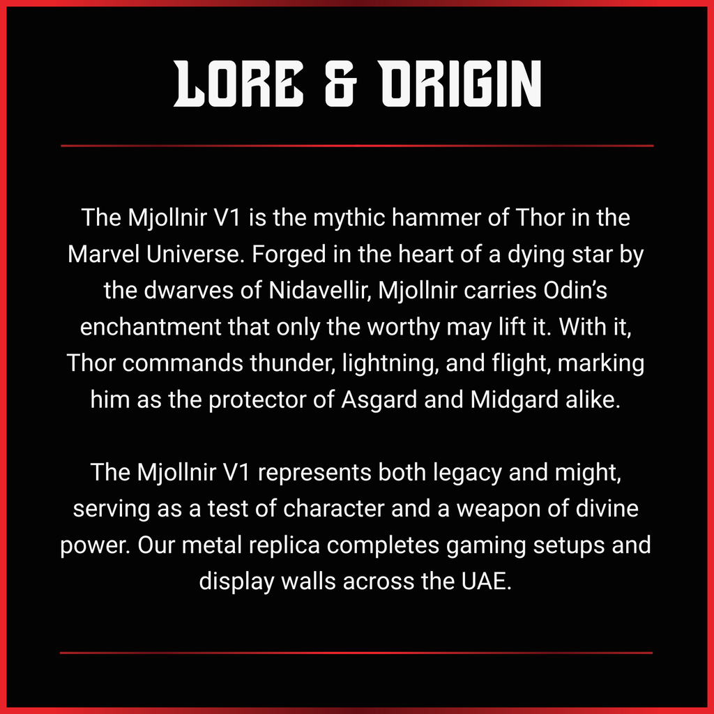 Thor (Marvel): Mjolnir V1