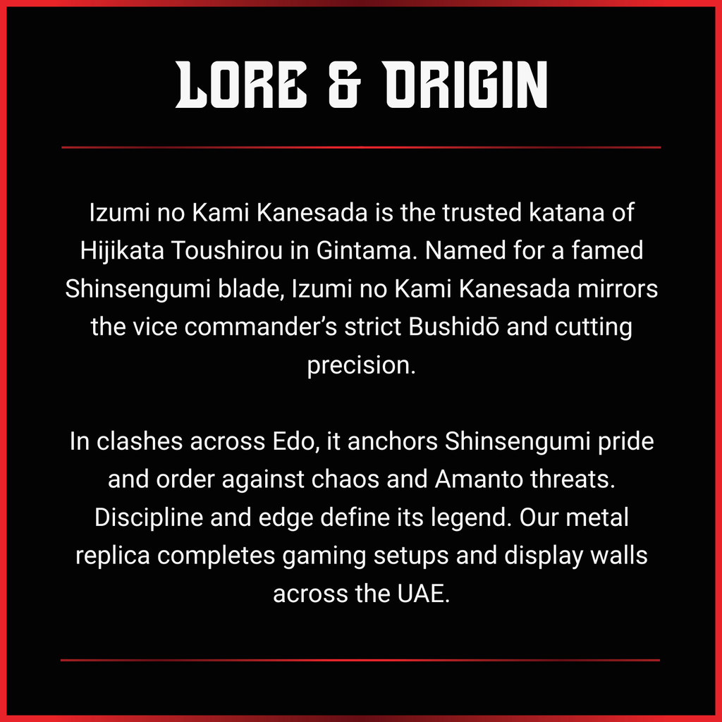 Hijikata Toushirou: Izumi no Kami Kanesada