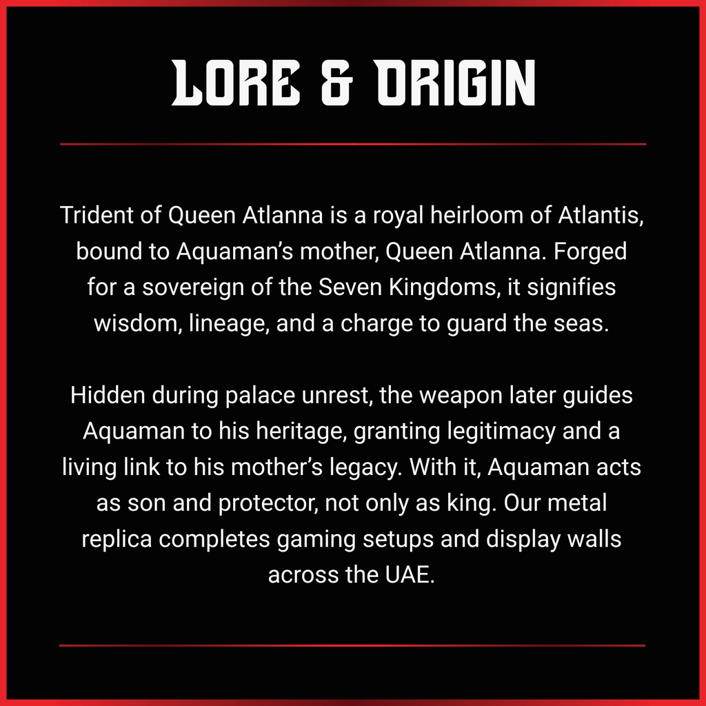 Aquaman: Trident Of Queen Atlanna