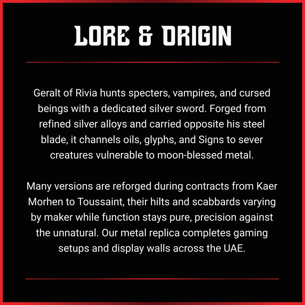 Geralt of Rivia: Silver Sword V1