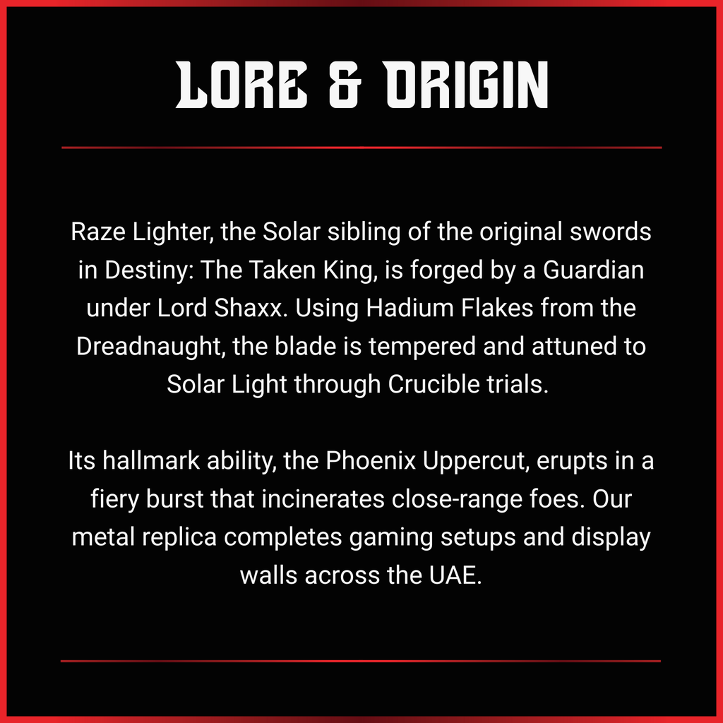 Guardians: Raze Lighter (Sol Edge)