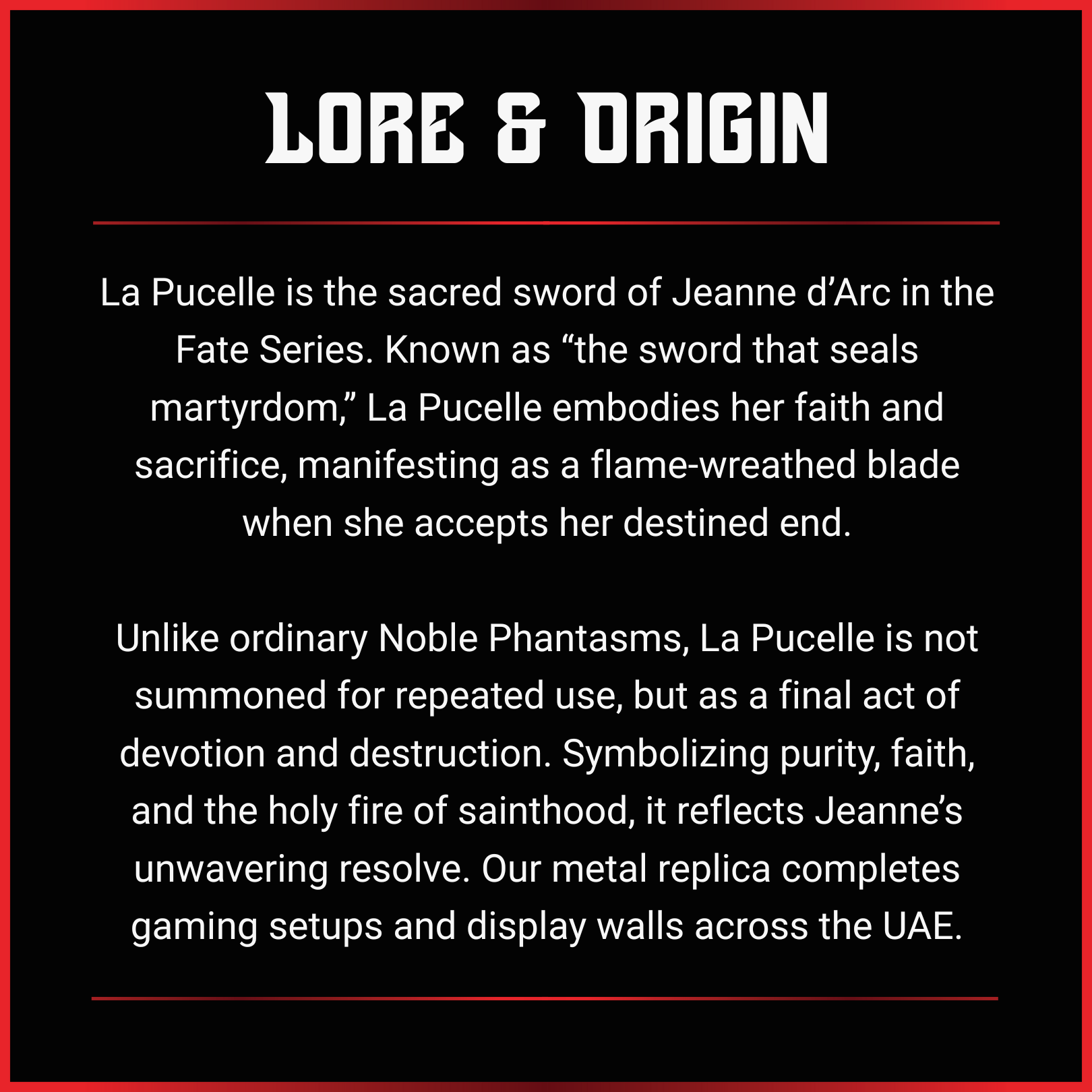 Jeanne d'Arc (Fate): La Pucelle V2