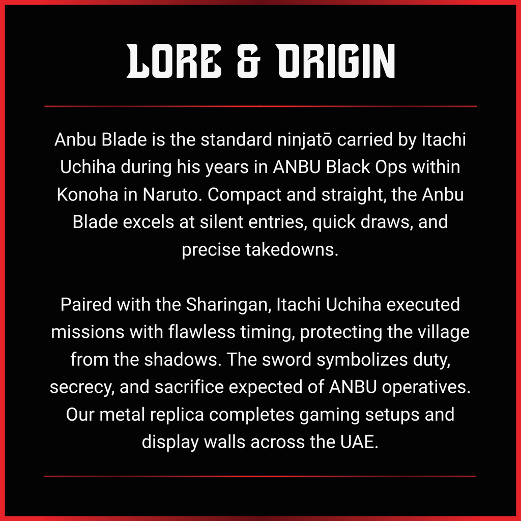 Itachi Uchiha: Anbu Blade