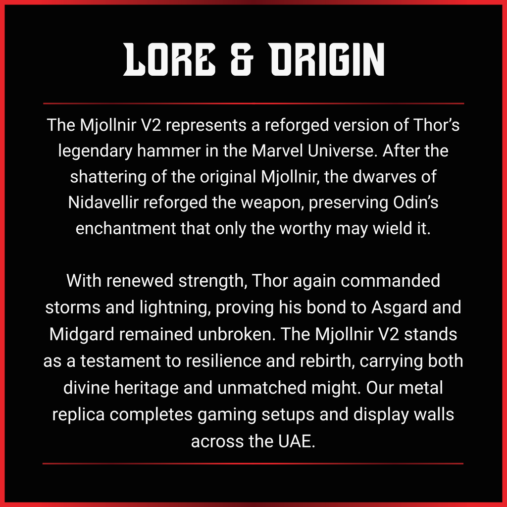 Thor (Marvel): Mjolnir V2