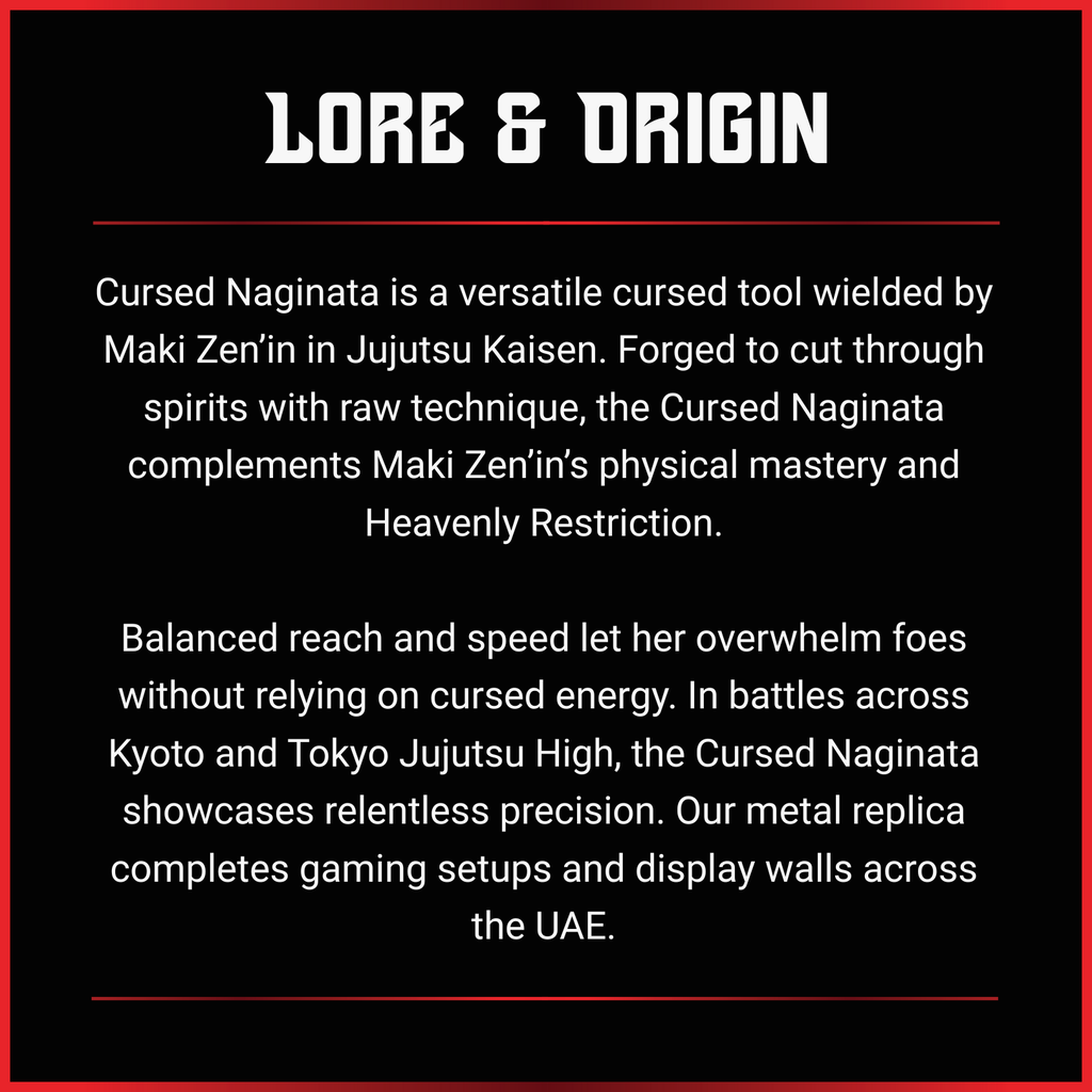 Maki Zen'in: Cursed Naginata