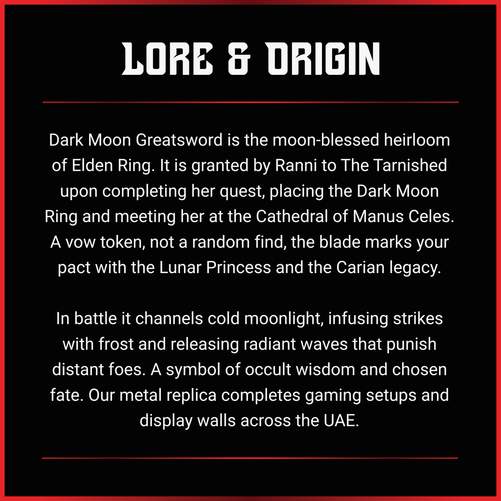 Elden Ring: Dark Moon Greatsword