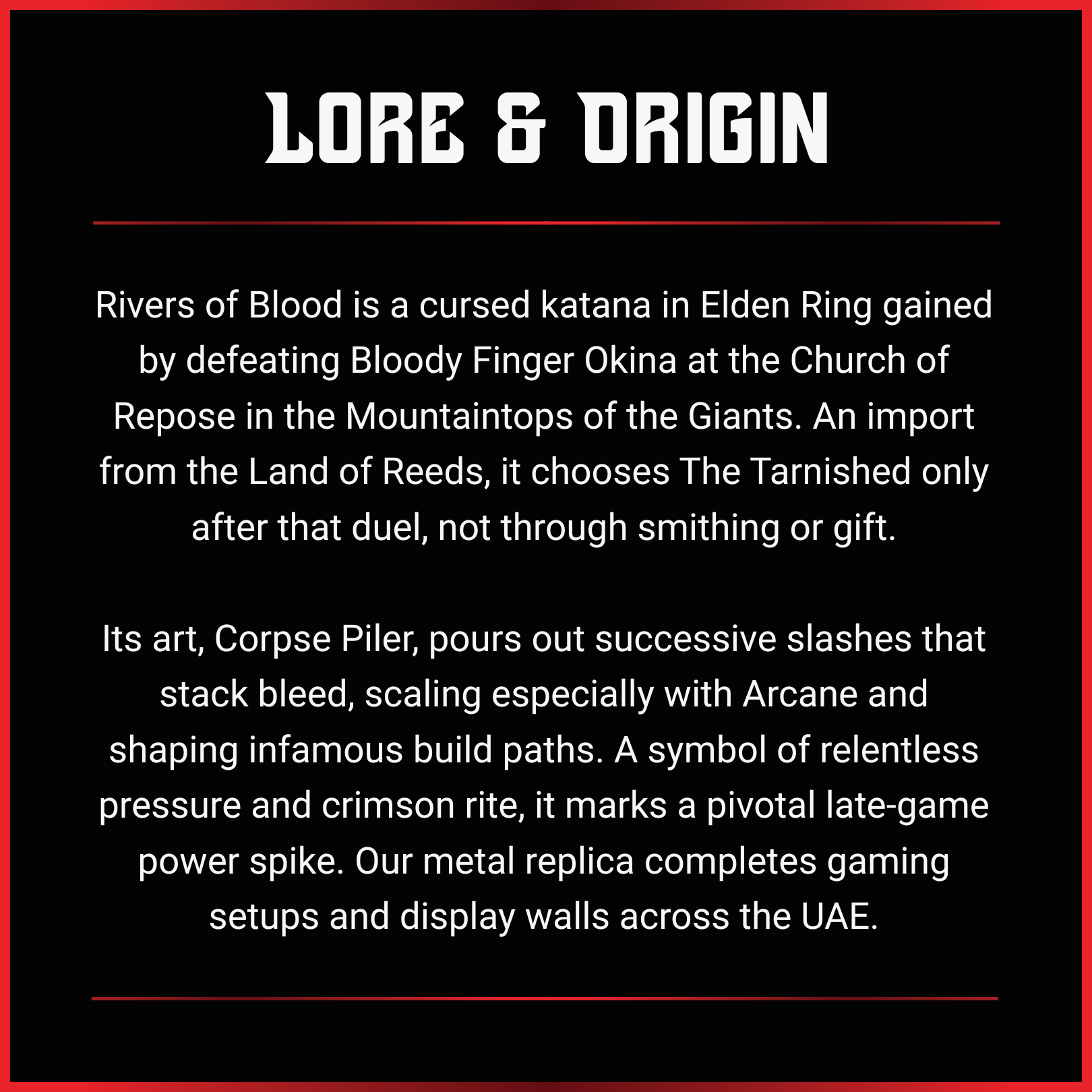 Elden Ring: Rivers Of Blood