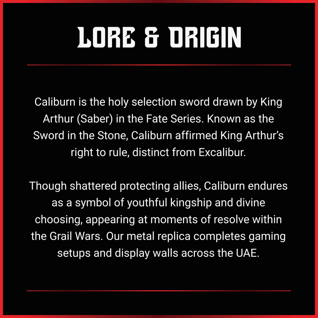 King Arthur (Fate): Caliburn