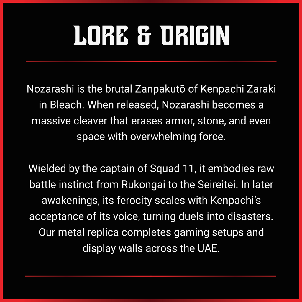 Zaraki Kenpachi: Nozarashi V1