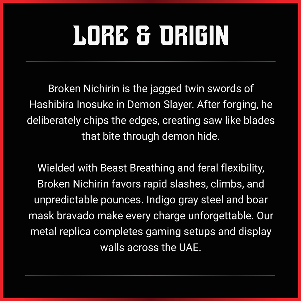 Inosuke Hashibira: Broken Nichirin