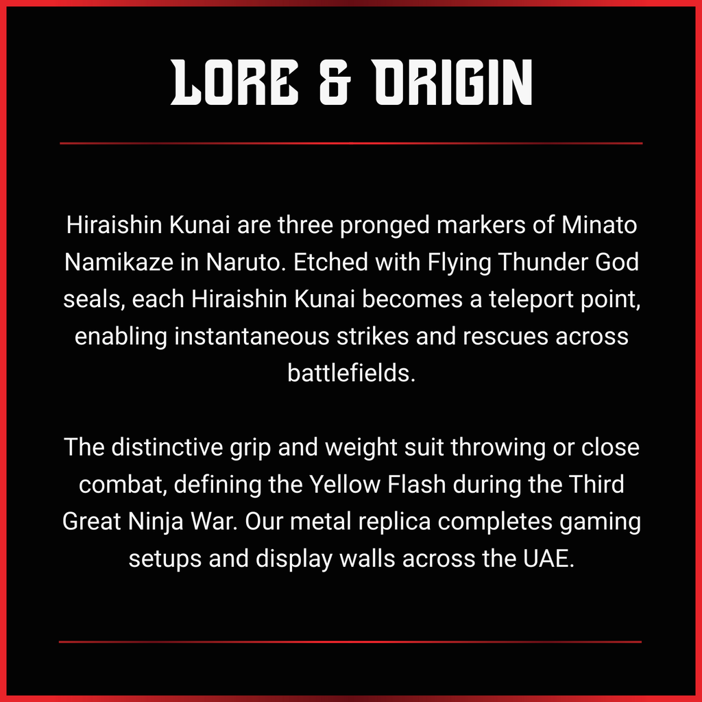 Minato Namikaze Hirashin Kunai V1