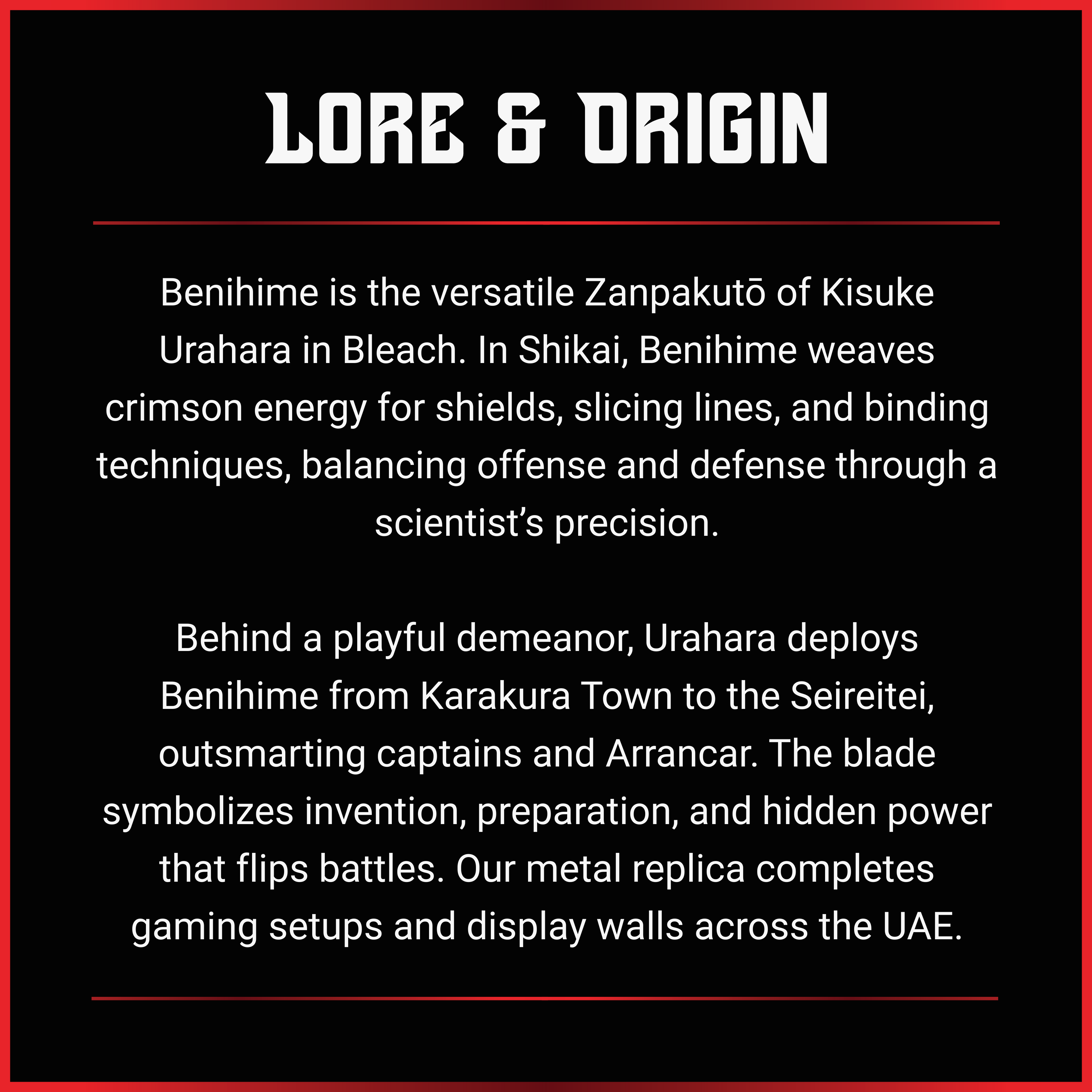 Urahara Kisuke: Benihime
