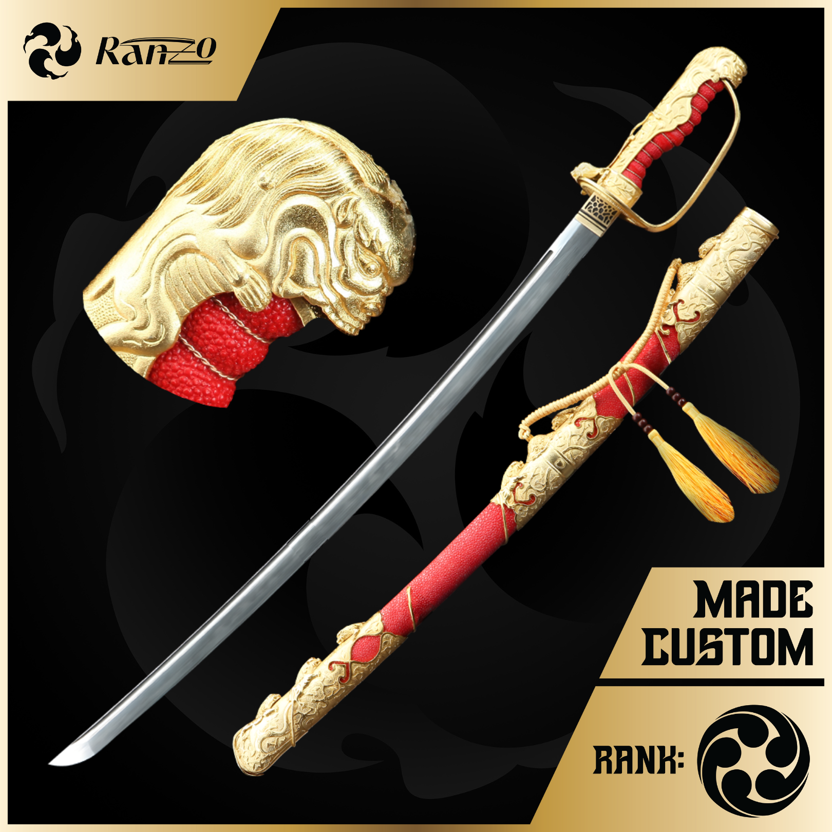 Elite RAN-ZO: Golden Mane Guardian