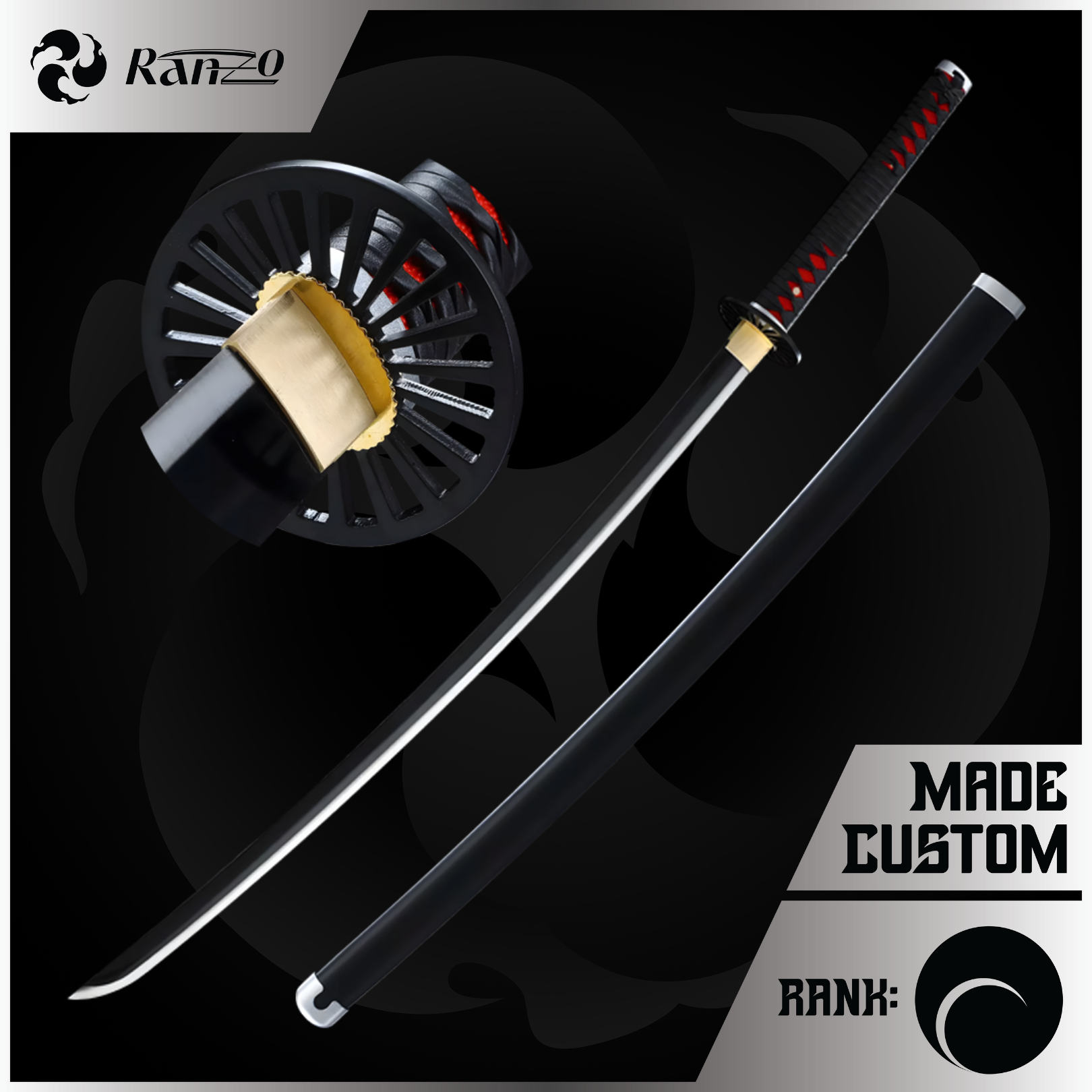 Premium Tanjiro Kamado: Sun Nichirin V1