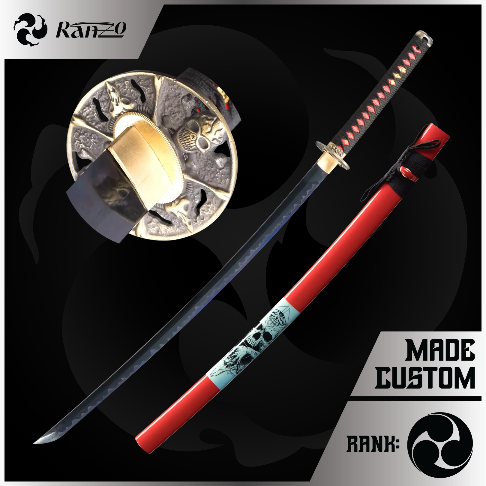 Premium RAN-ZO: Blue Skull