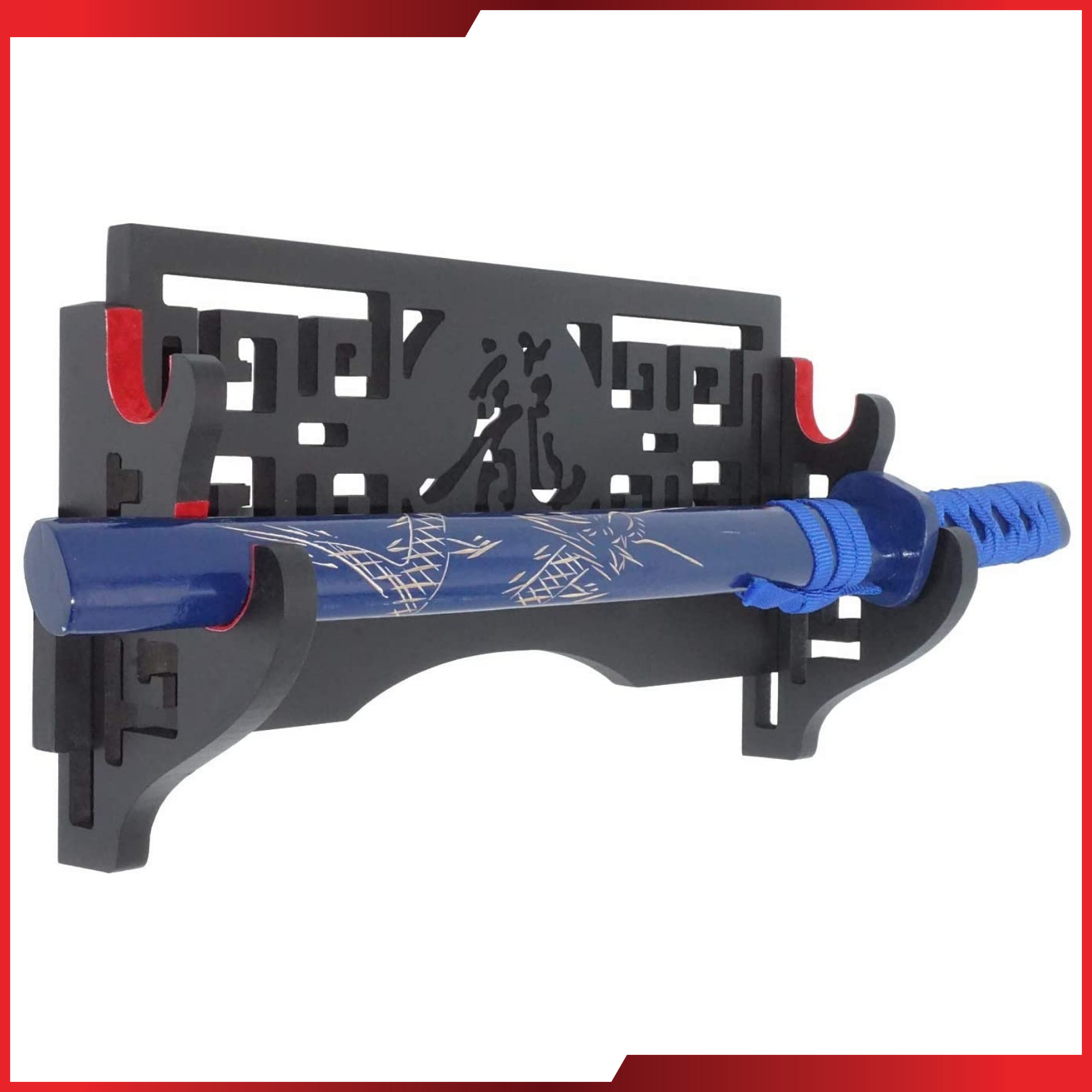 Sword Stand: Dual Wall mount